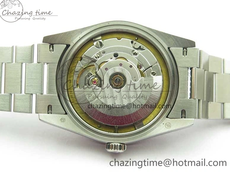 0516 Day-Date 36mm 128239 SS Crystal BP Best Edition White MOP Crystal Marker Dial on SS President Bracelet A MoistureWicking 2682